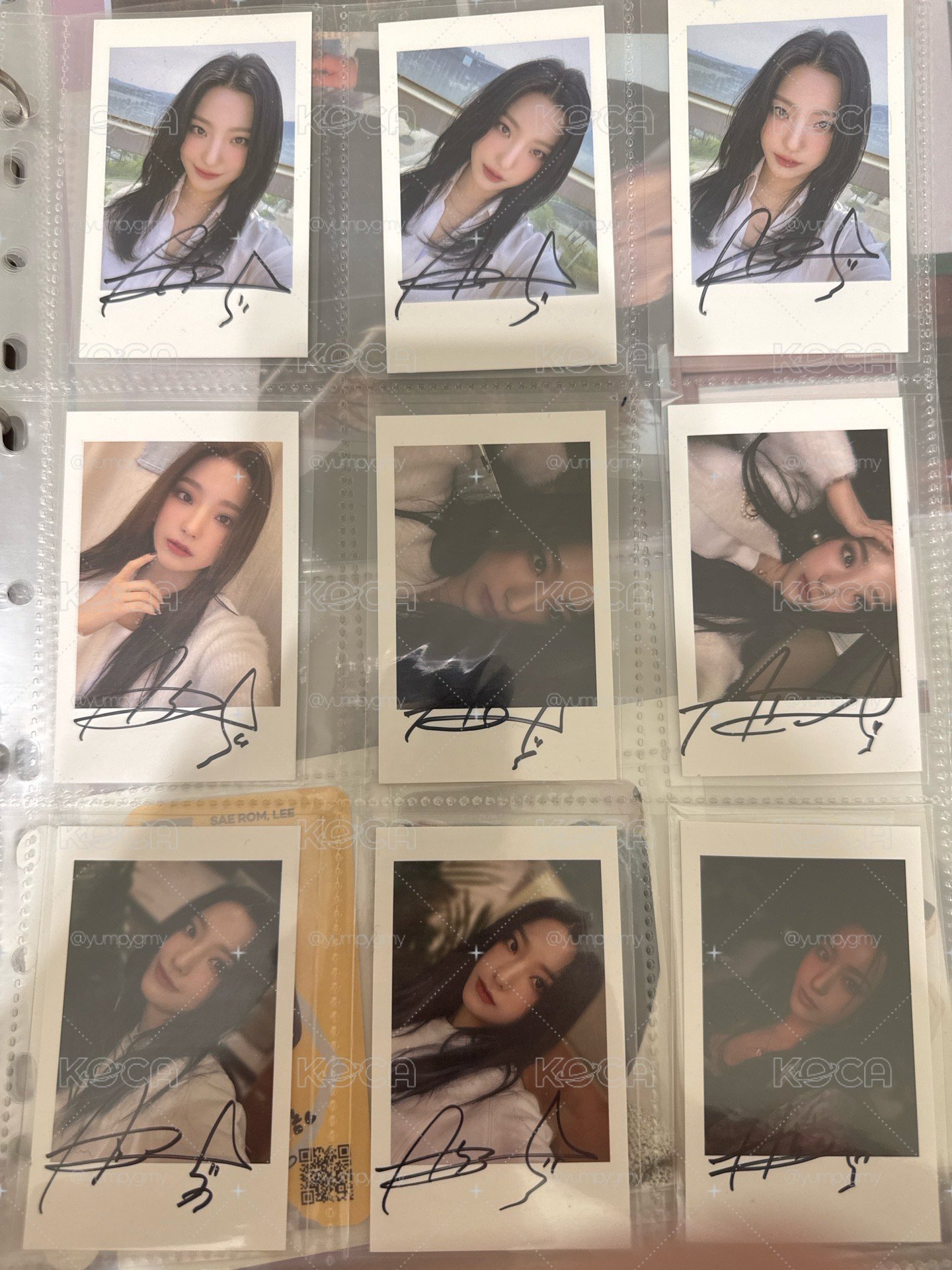 fromis_9 賽綸小社會專日本環球特典拍立得