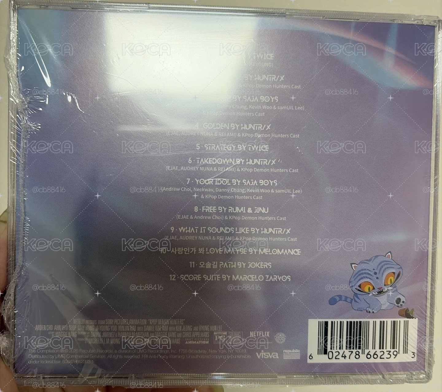 kpop獵魔女團CD