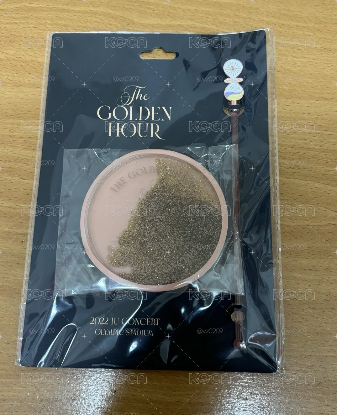 2022 The Golden Hour GLITTER COASTER&MUDDLER SET