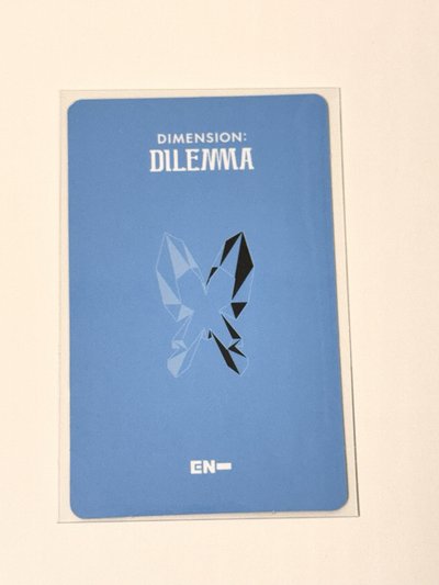 enhypen 金善禹 正一 專輯卡