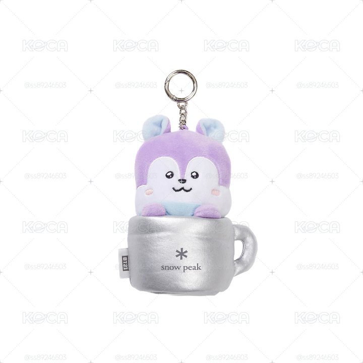 BTS snowpeak 聯名玩偶