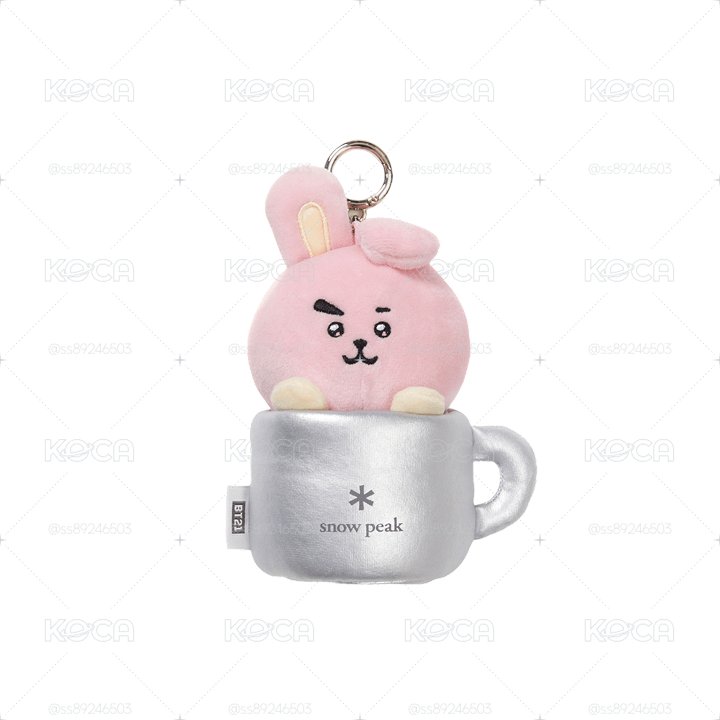BTS snowpeak 聯名玩偶