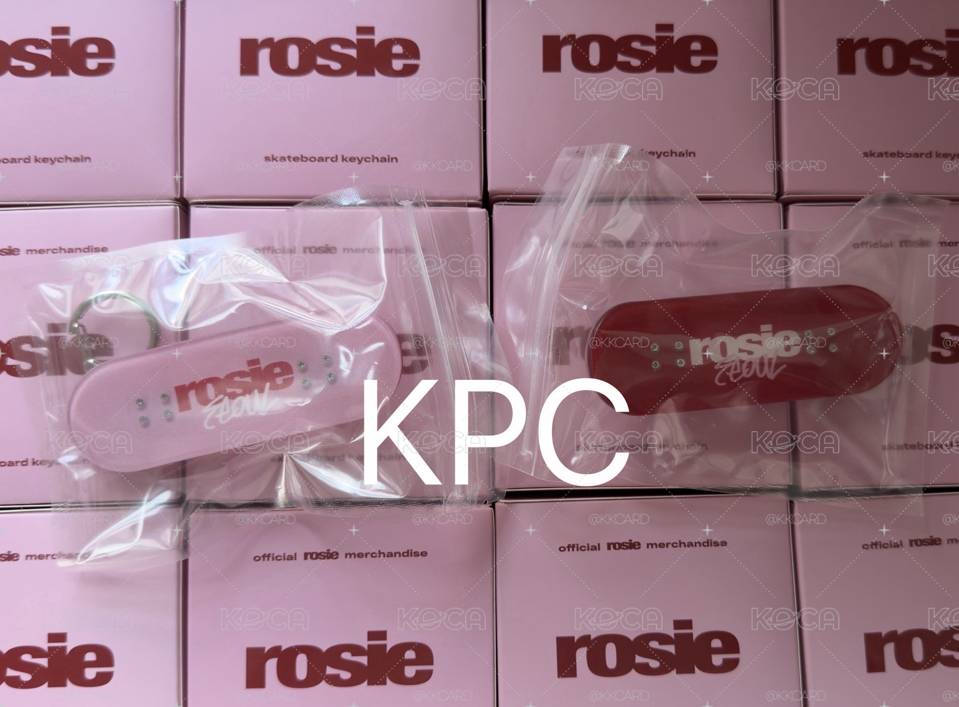 BLACKPINK ROSÉ SEOUL 首爾限定 小滑板鑰匙圈