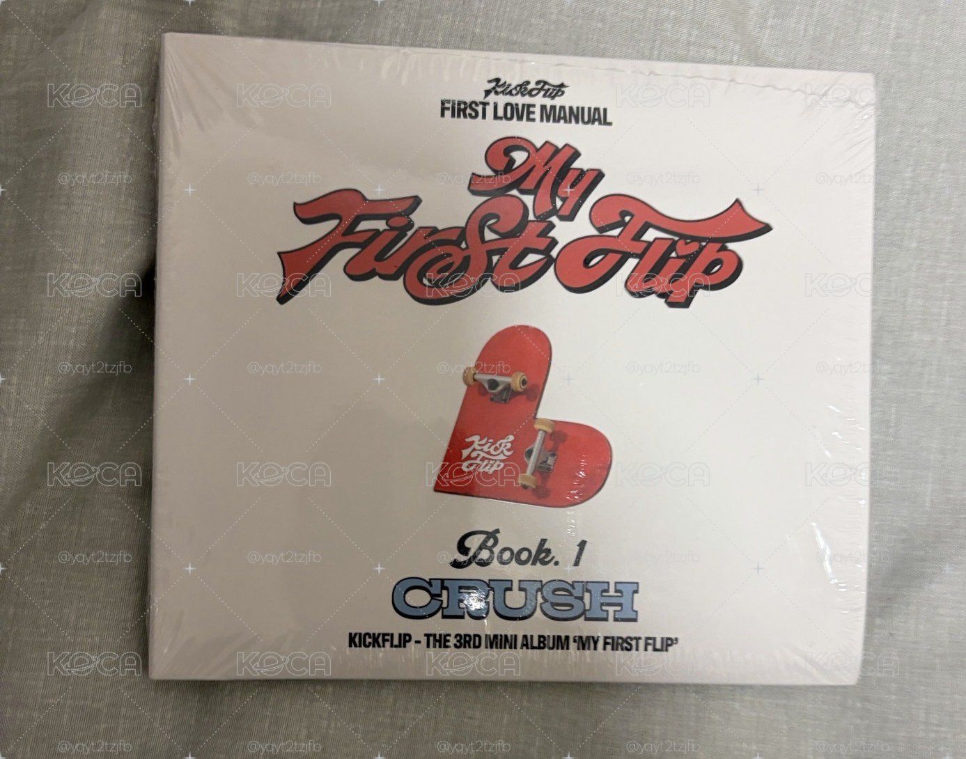 Kickflip 迷你三輯 my first flip CRUSH ver. 未拆專