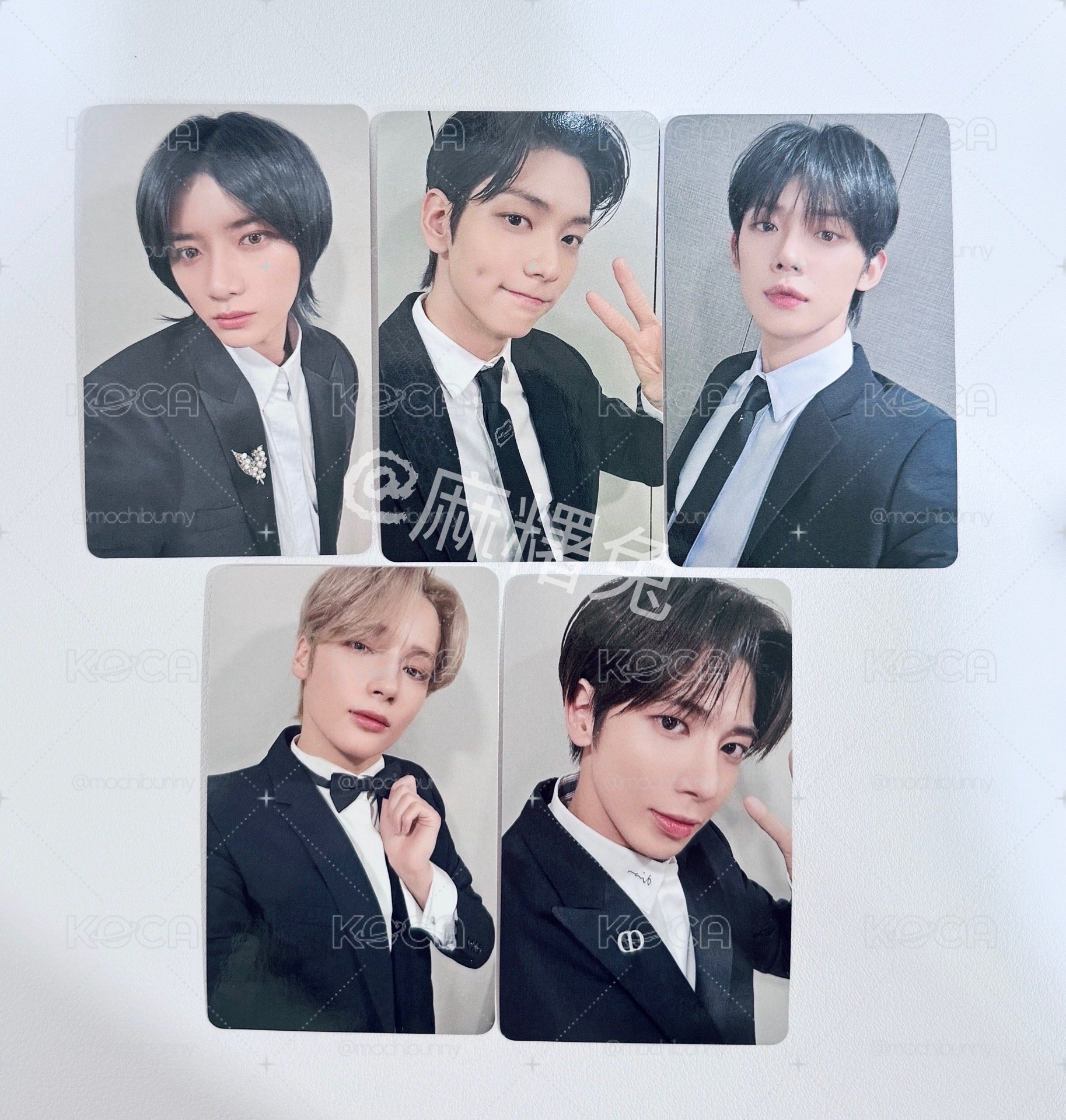 TXT❄️迷六 環球 幸運卡 黑西裝