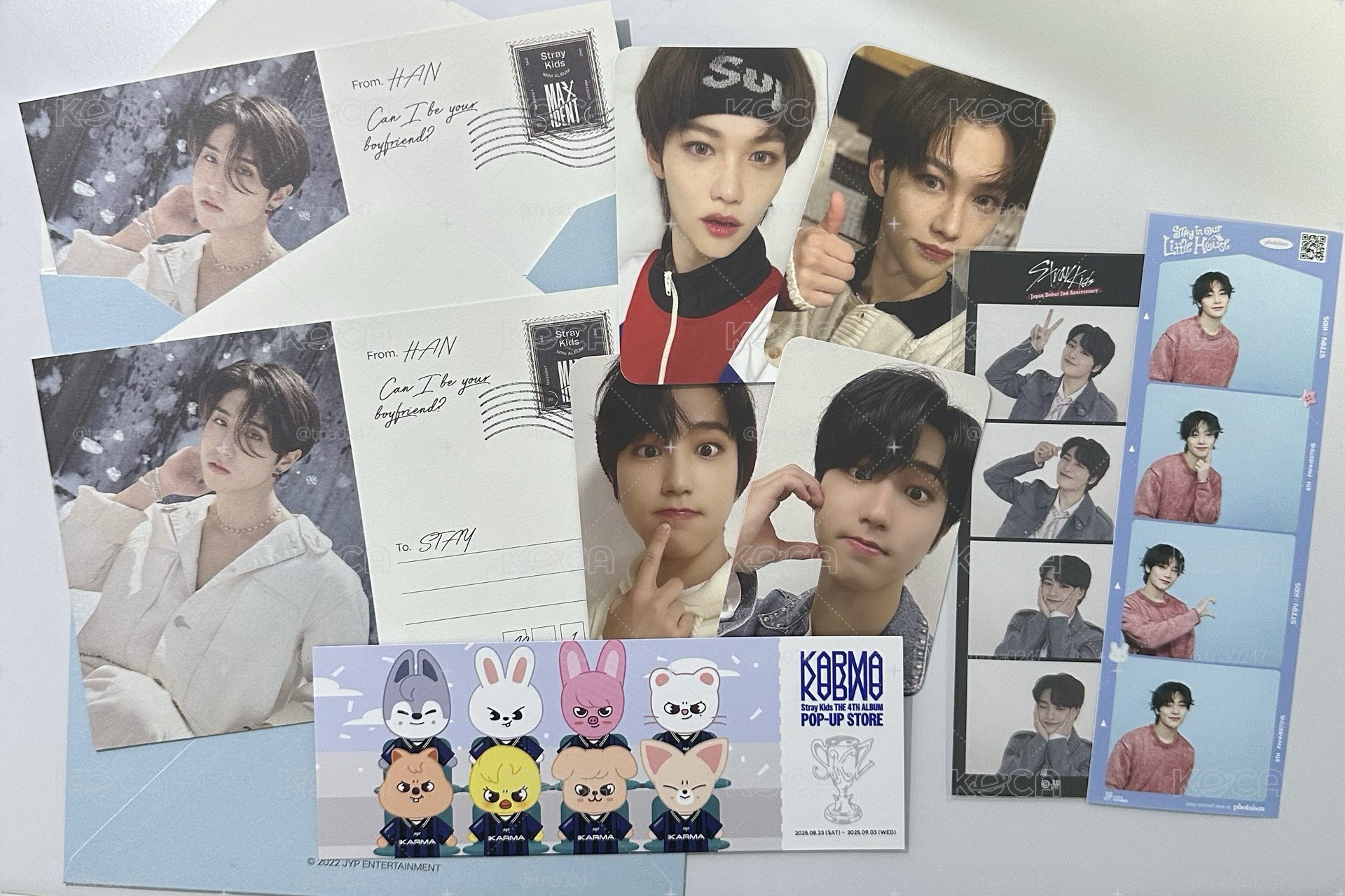 SKZ 明信片/人生四格