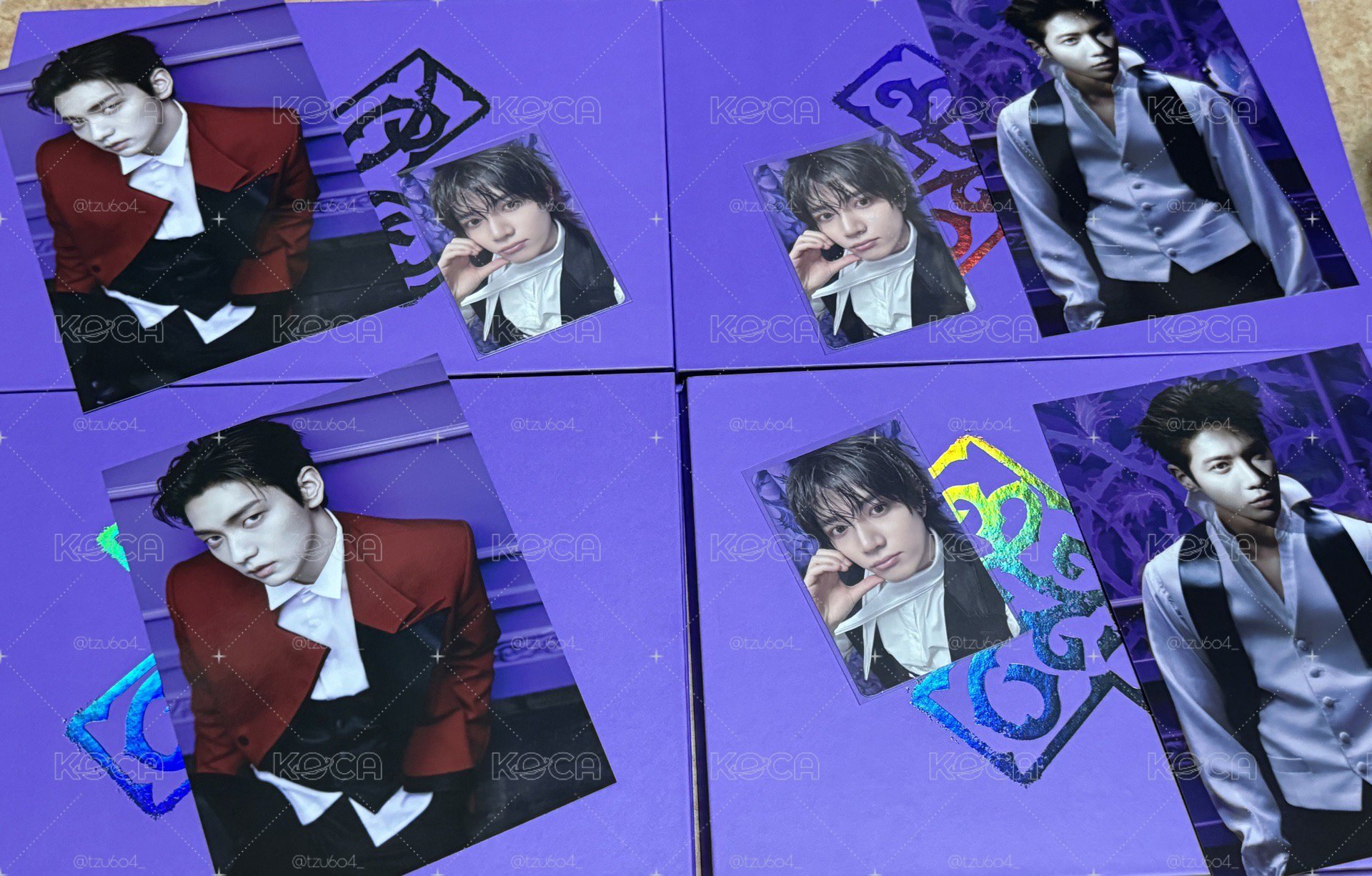 TXT 迷八 PB 可自挑明信片 雙人卡