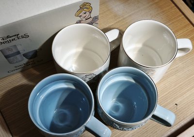 迪士尼公主 馬克杯4入組