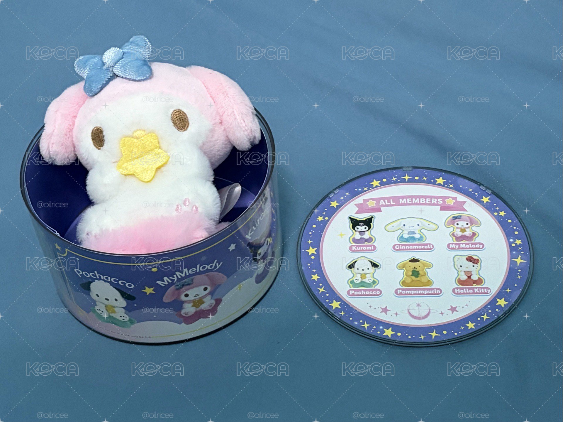 星月雲系列 美樂蒂 絨毛玩偶