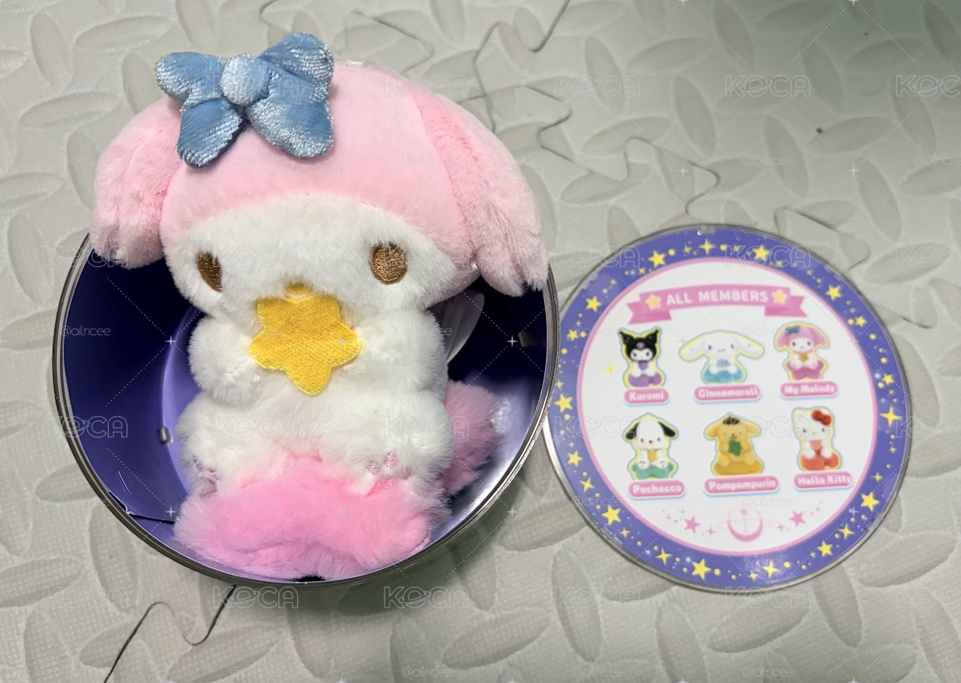 星月雲系列 美樂蒂 絨毛玩偶