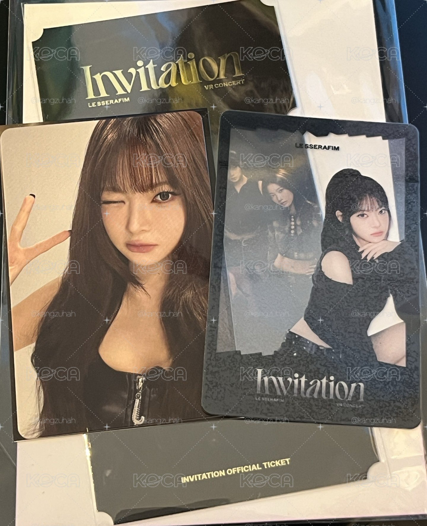 INVITATION 1.0 電影卡、透卡 恩採一套