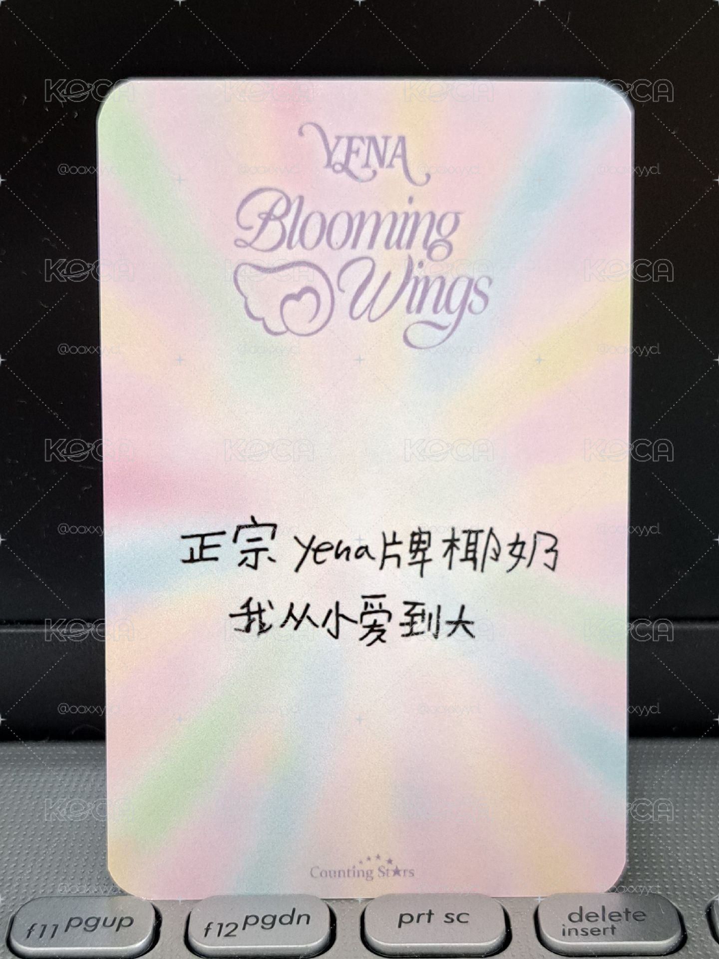 數星星 學士服 正宗yena牌椰奶我從小愛到大