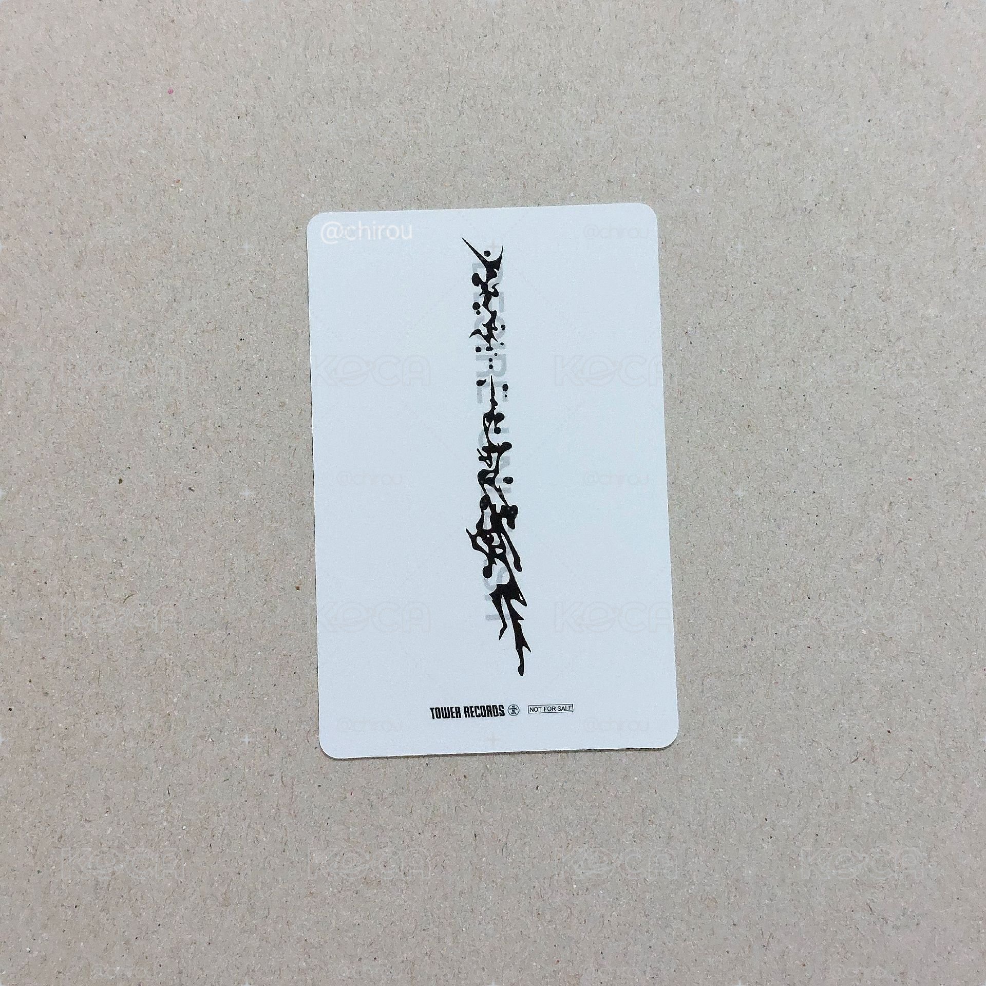 Enhypen 成訓 塔店快閃幸運卡