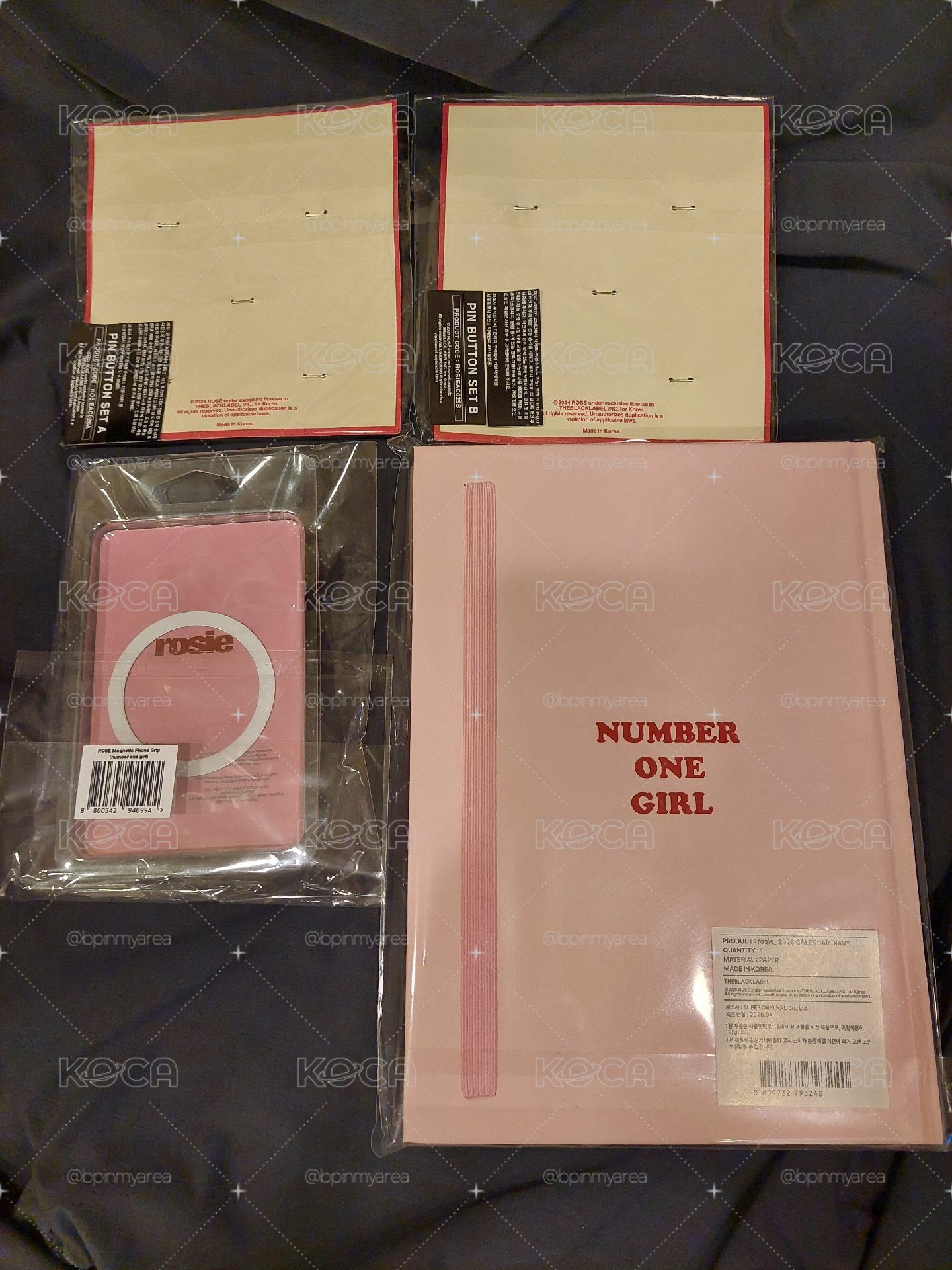 ROSÉ rosie快閃店商品便宜售