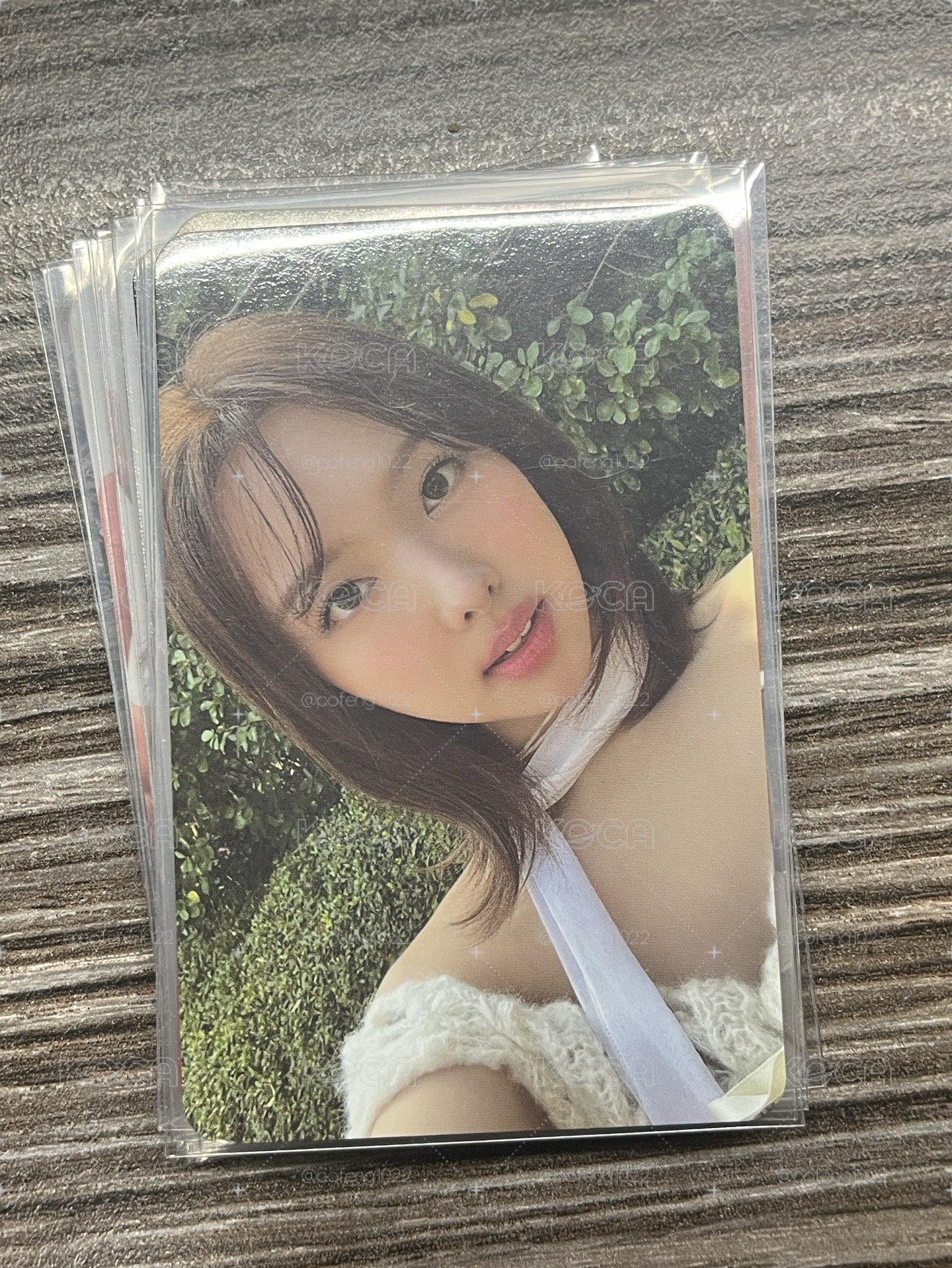 娜璉迷12專卡一套五張共400