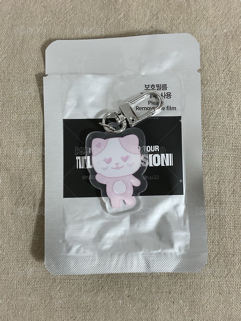 隨機鑰匙圈 塗鴉娜