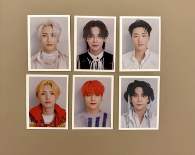 ATEEZ 會員禮小卡+證件照