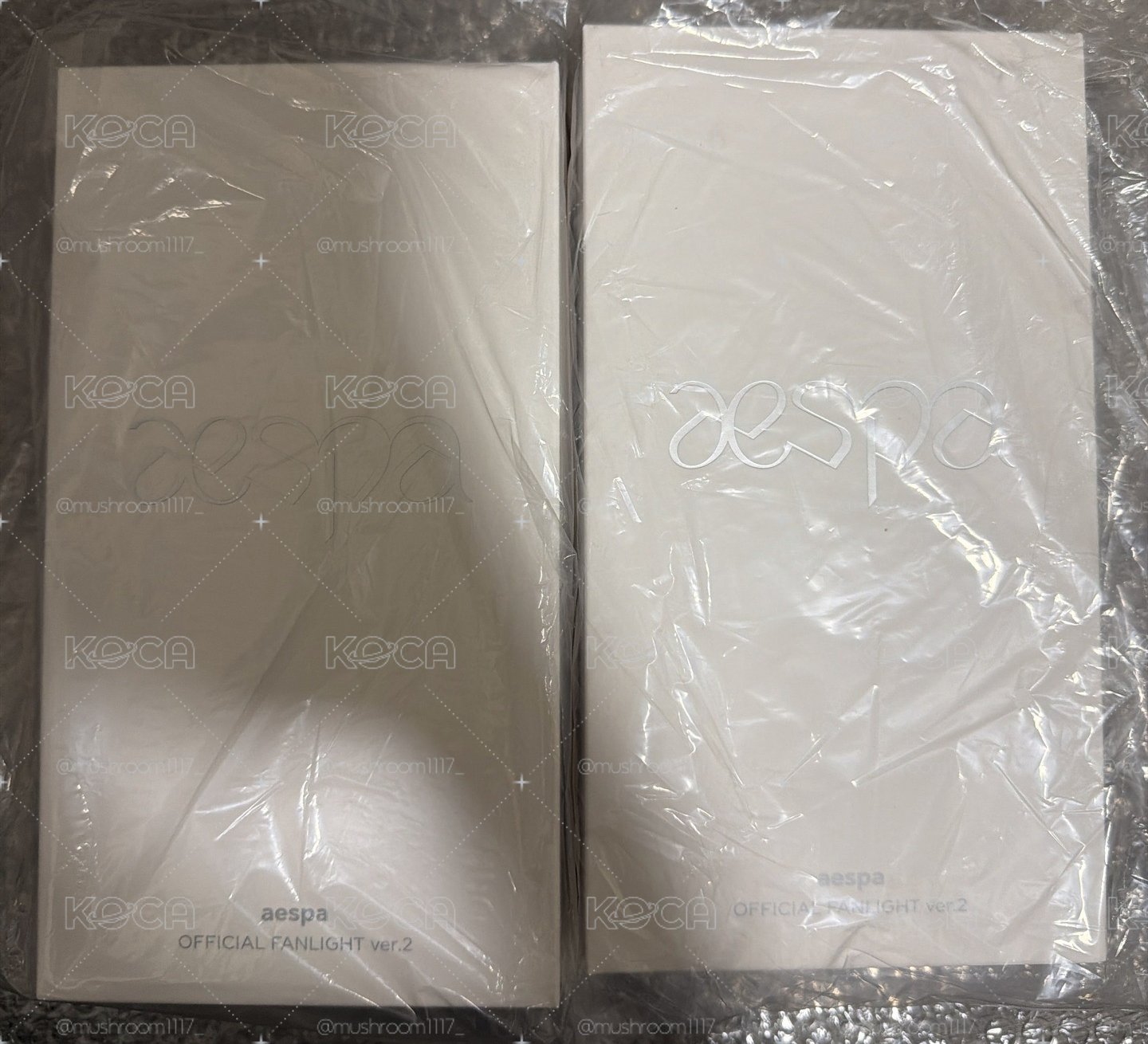 現貨 aespa 官方二代手燈 全新未拆（含卡