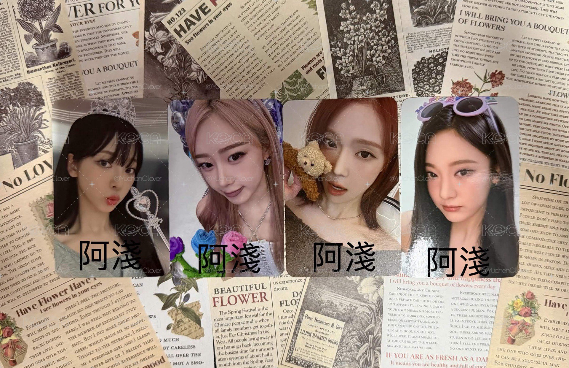 25年生日卡一套