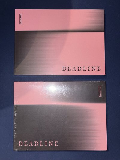 BLACKPINK DEADLINE粉版 黑版未拆專輯