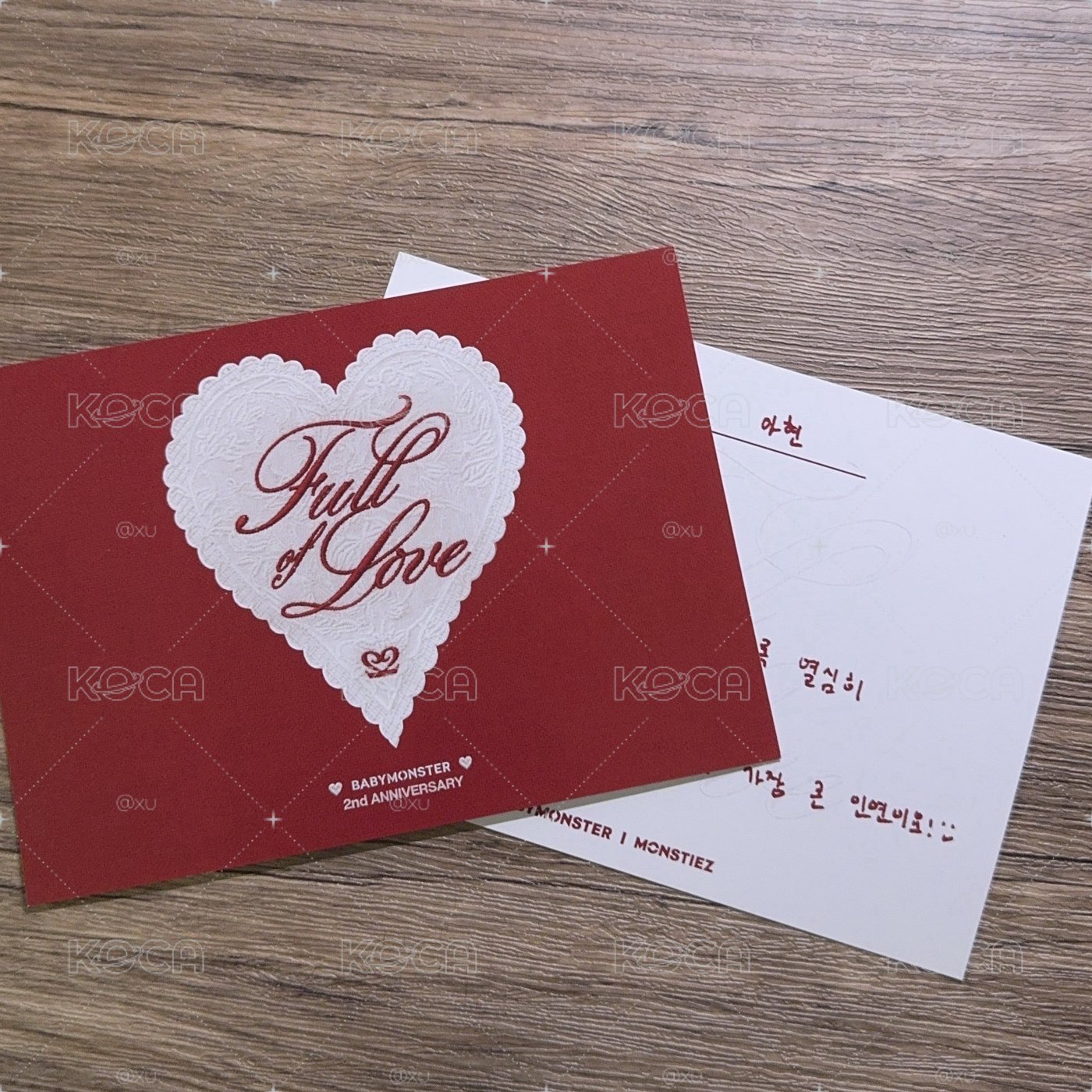 現貨｜二週年明信片、透卡、卡貼