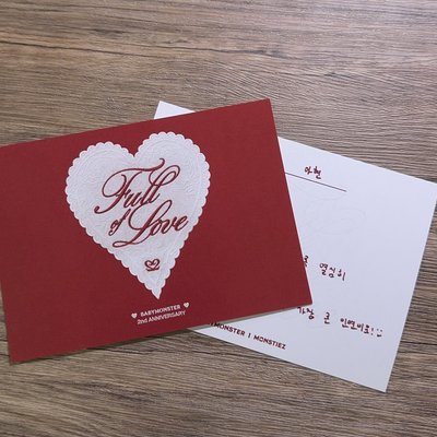 現貨｜二週年明信片、透卡、卡貼