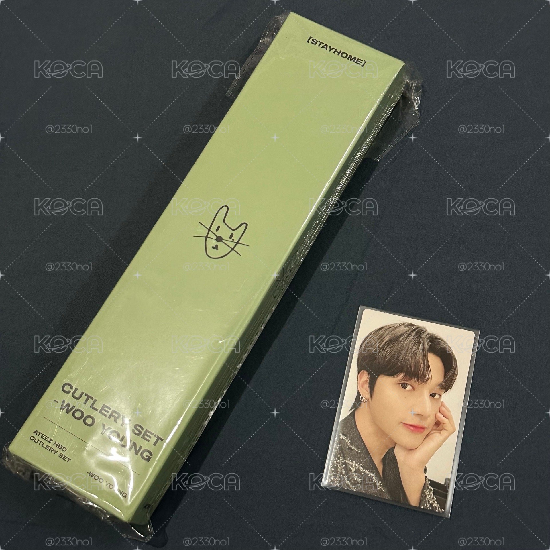 ATEEZ WOOYOUNG 鄭友榮 生日MD 全新 現貨 小盤
