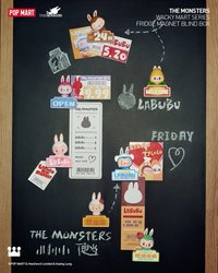 THE MONSTERS怪味便利店系列 冰箱貼盲盒