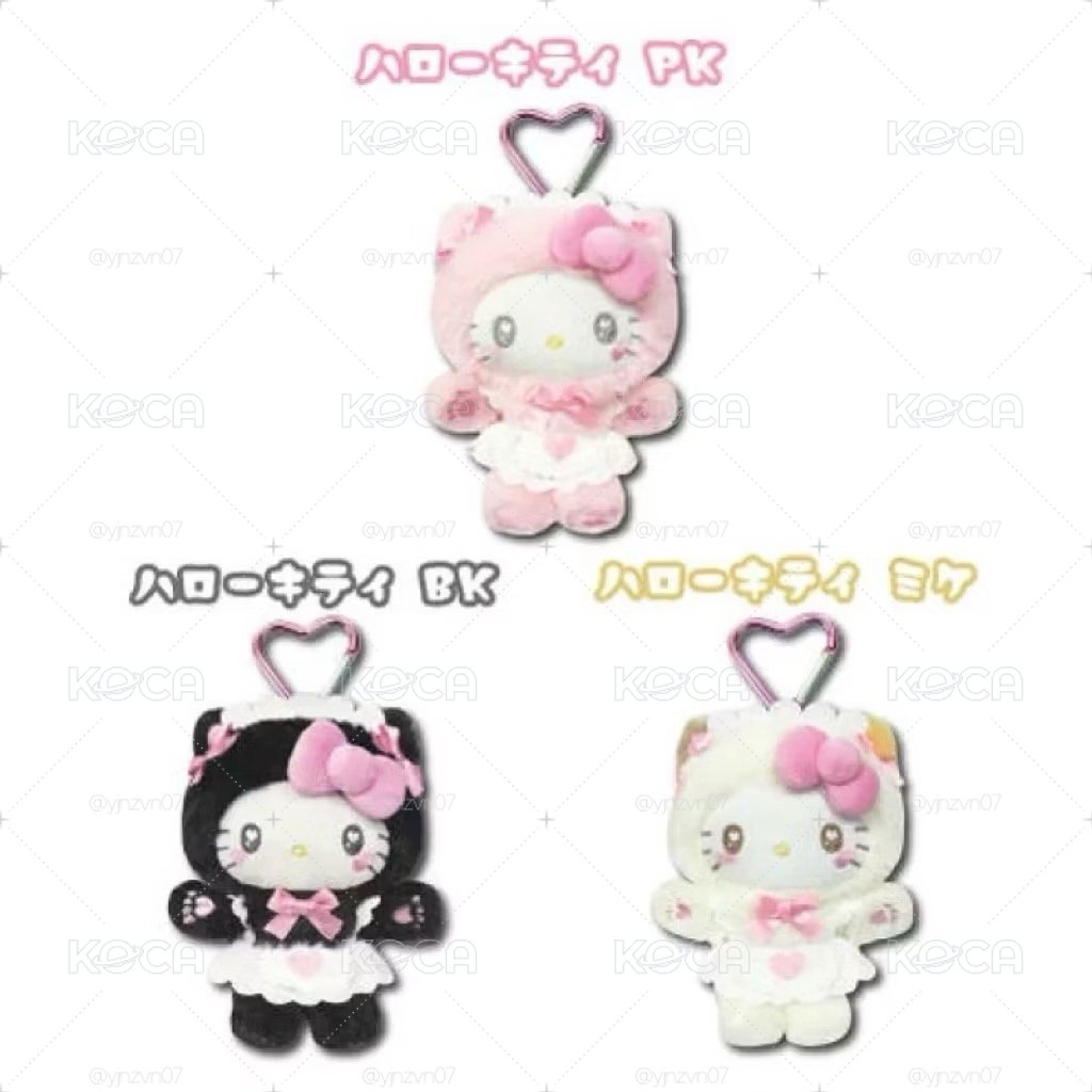 Sanrio 三麗鷗 Kitty貓咪女僕裝系列 玩偶吊飾 Kitty