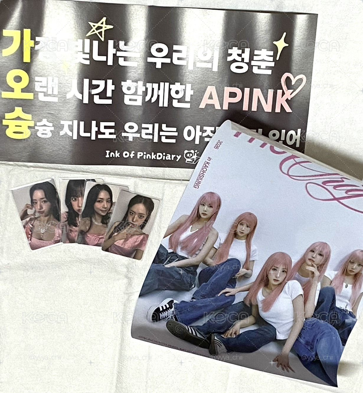 Apink 高雄入場卡&海報手幅