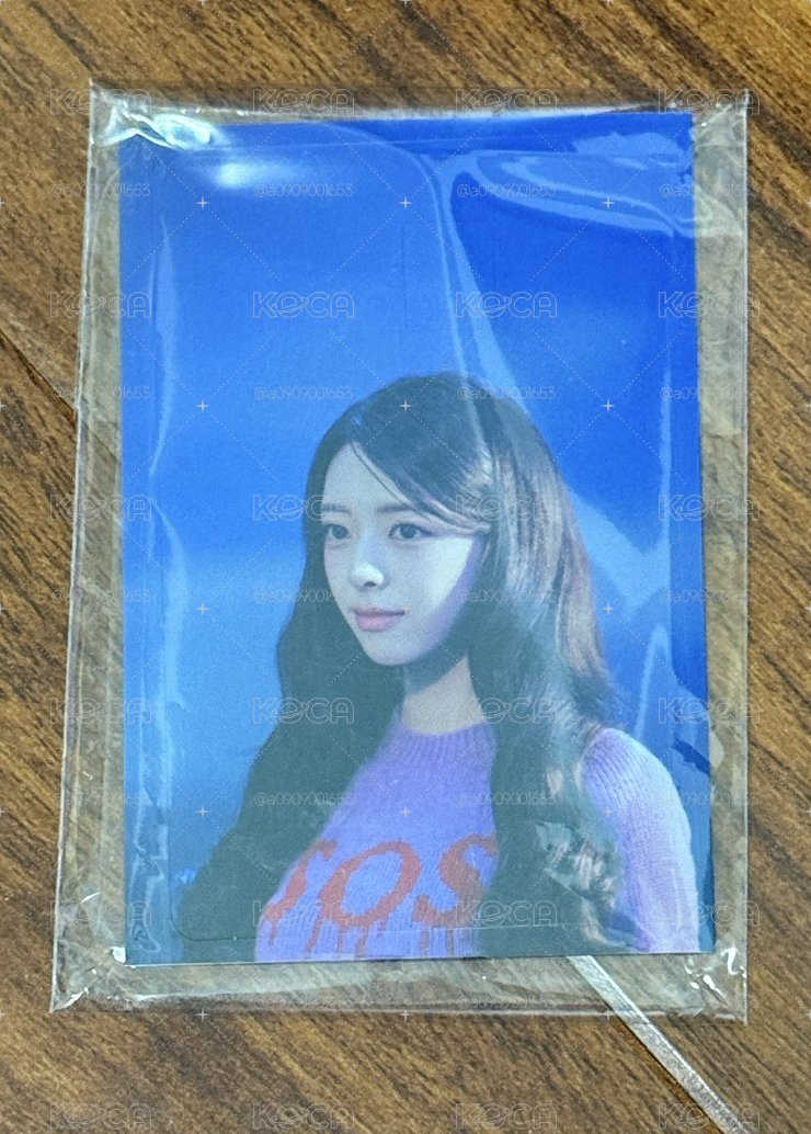 ITZY YUNA 有娜 solo ice cream sw 預售 特典 貼紙 卡貼