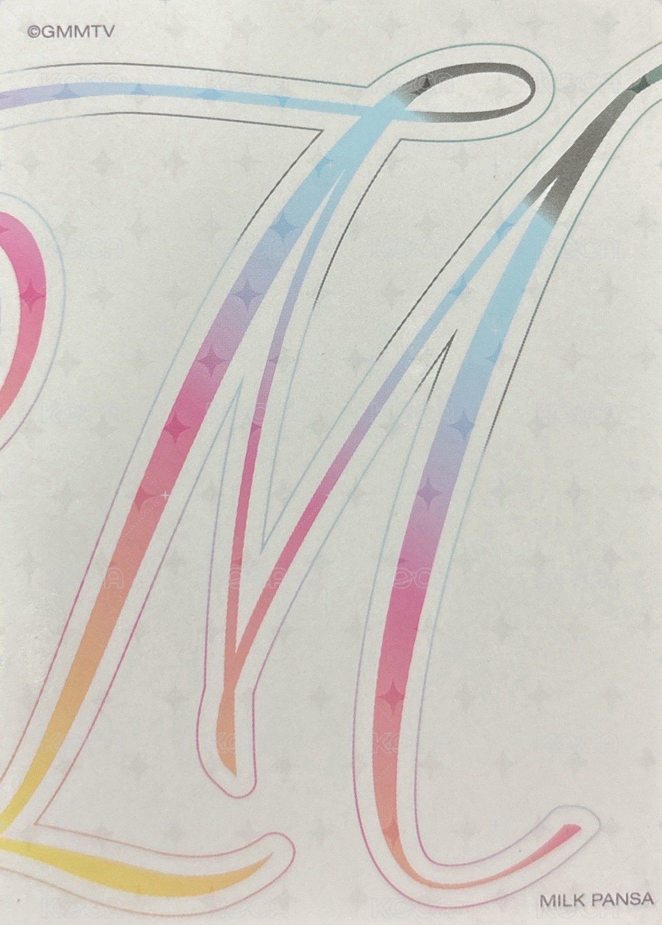 Y BOOK FAIR 8 隨機卡 MILK 背面