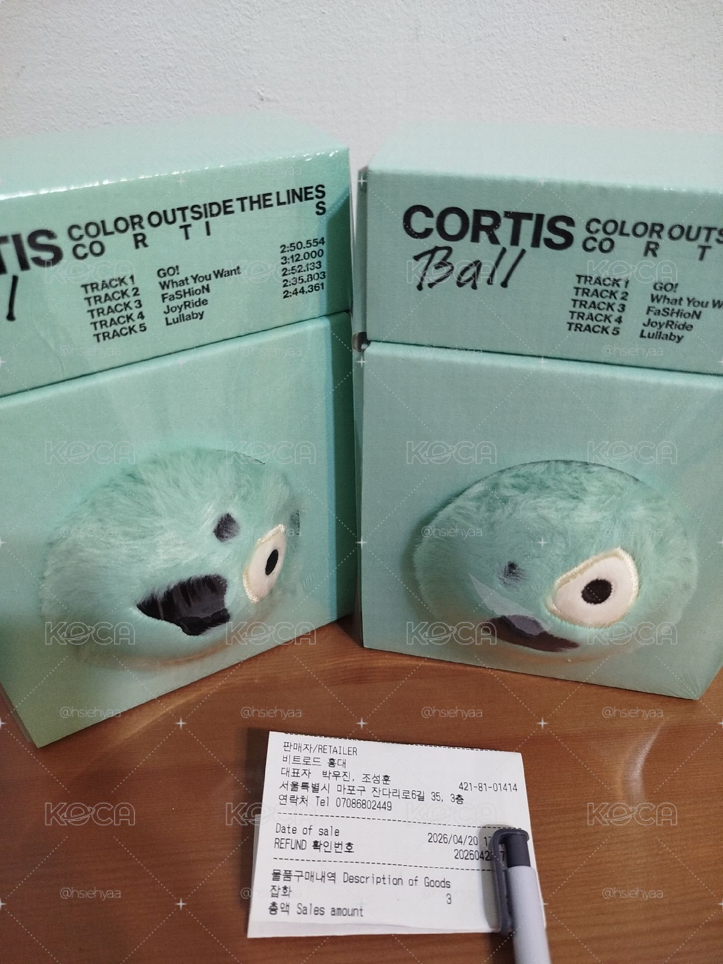 全新未拆 CORTIS 球專