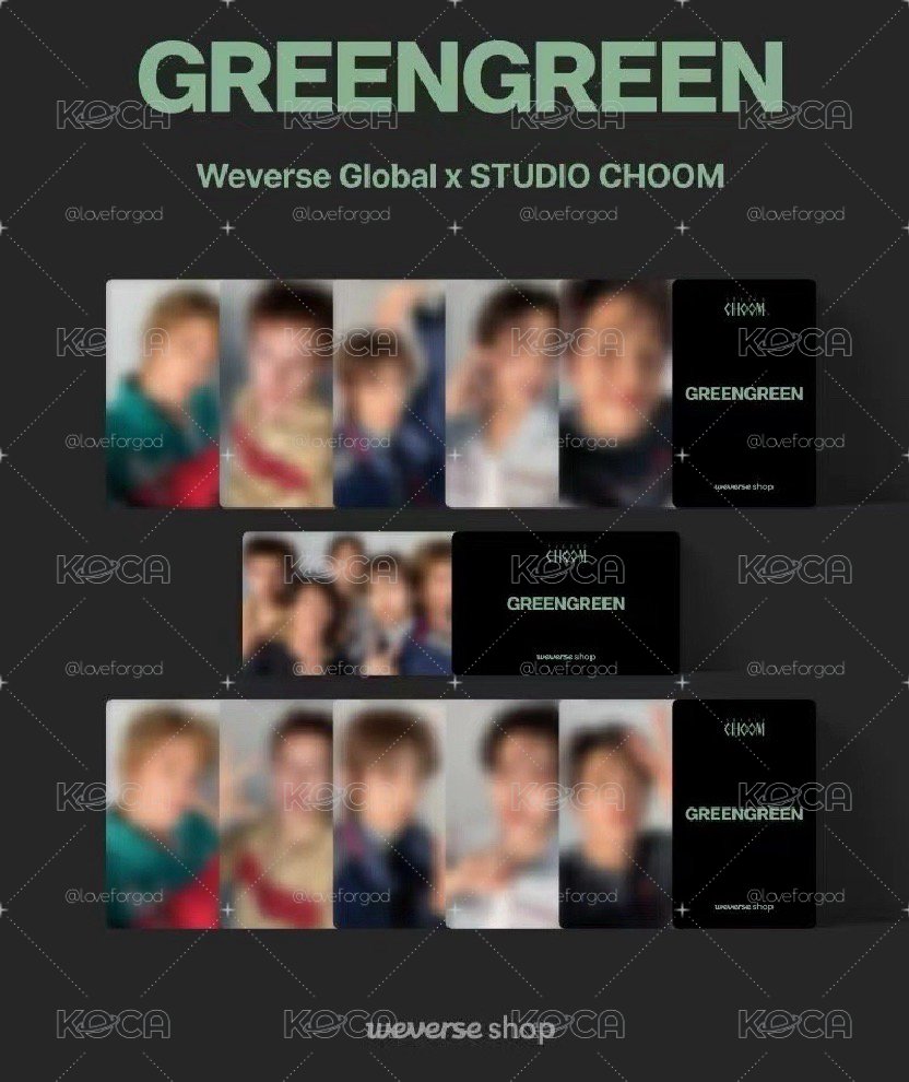 JAMESGREENGREEN小卡】[預售] cortis 可選版本STUDIO CHOOM特典- KOCA