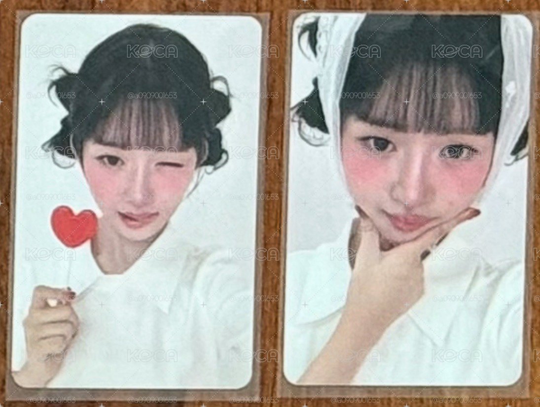 IVE Rei 直井怜 Luna 代言卡 2.0