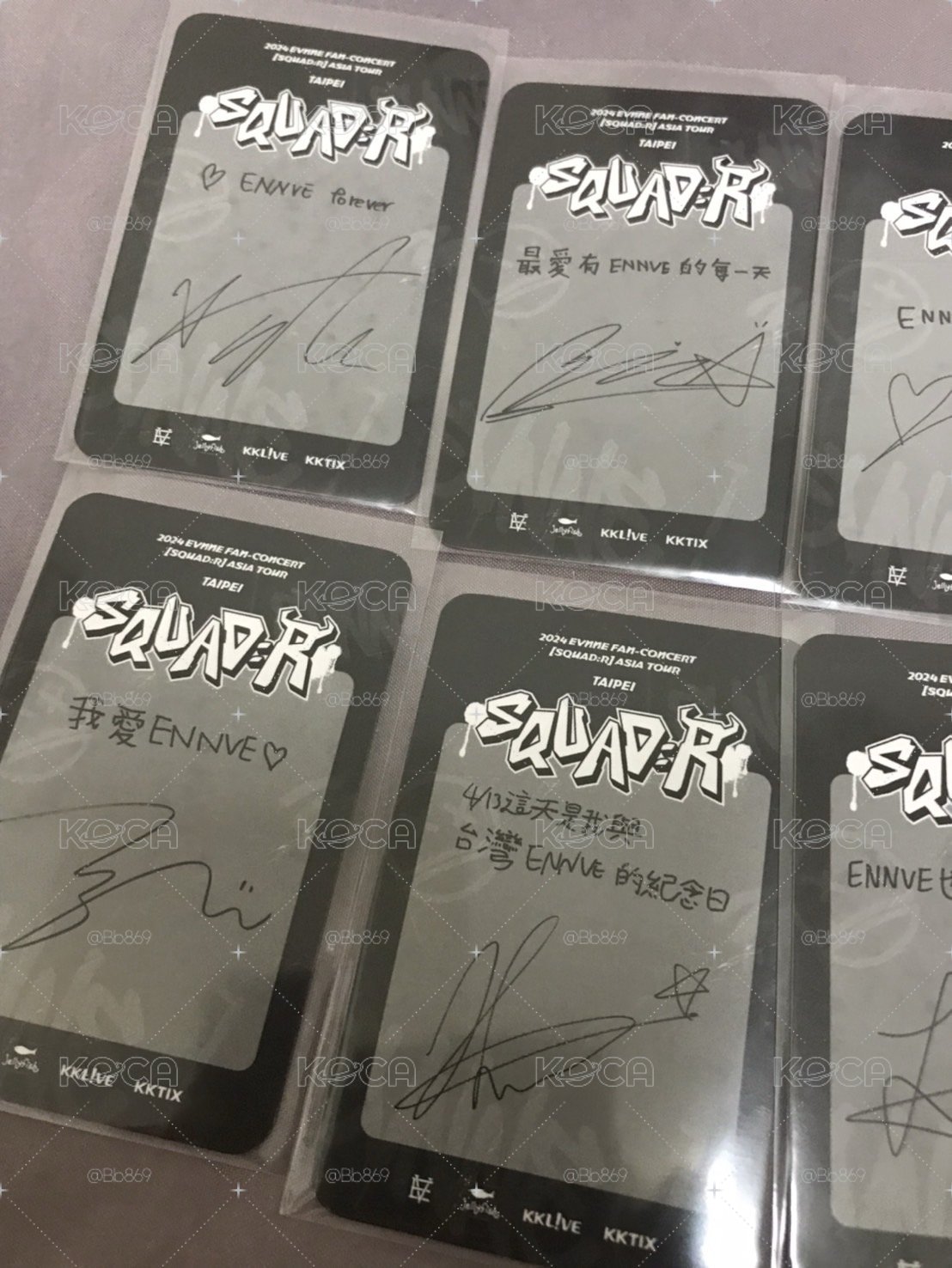 EVNNE 2024 FAN-CONCERT 4/13台灣場入場卡 不拆售