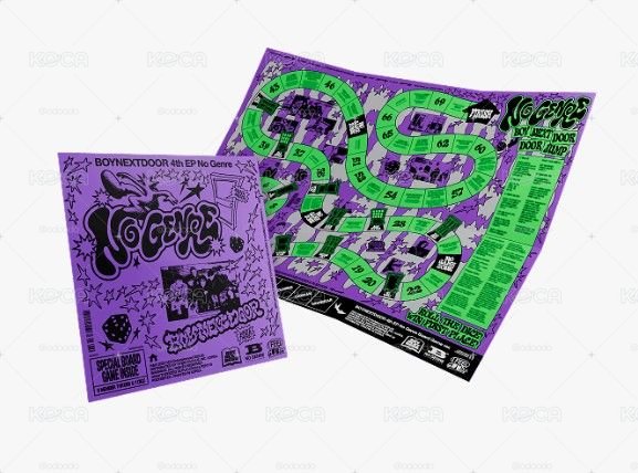 全新未拆 No Genre 專輯 單封 BORADGAME ver.