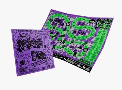 全新未拆 No Genre 專輯 單封 BORADGAME ver.