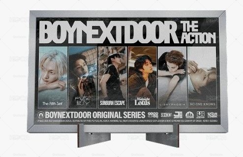 全新未拆 The Action 專輯 單封 Frame Ver.