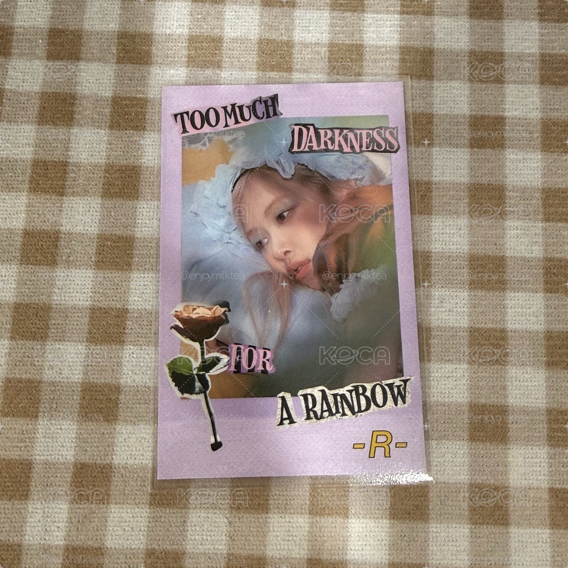 -R- yg 特典卡 紫版