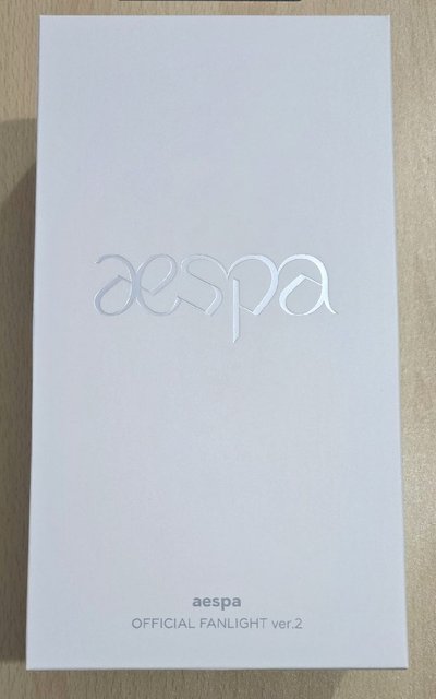 現貨 全新 aespa 官方手燈 應援手燈 二代應援棒