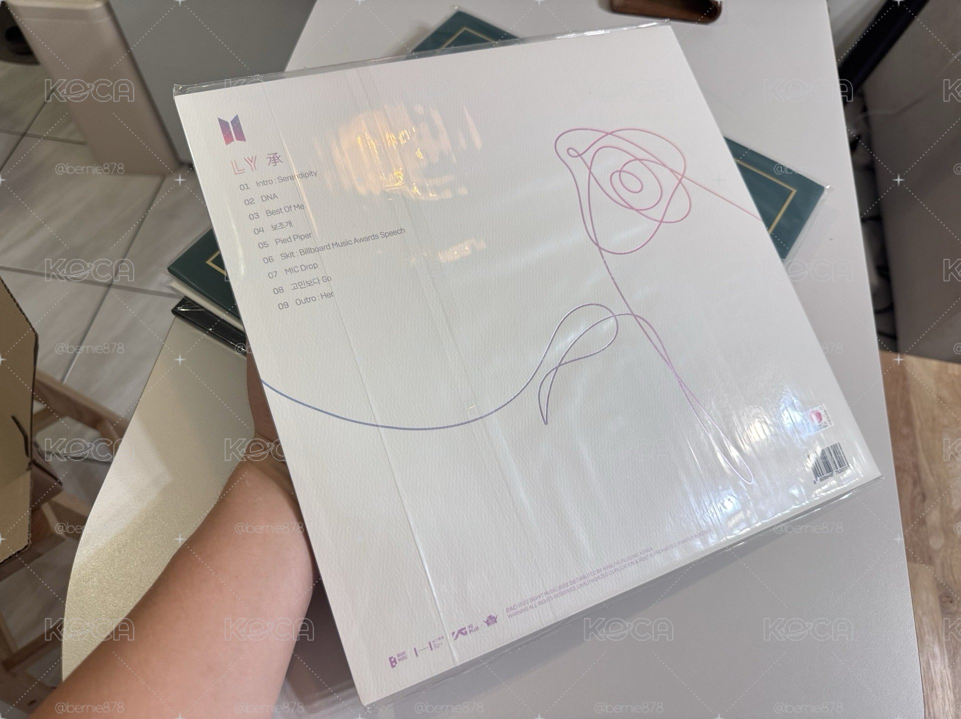全新BTS LOVE YOURSELF 承 Her 黑膠唱片