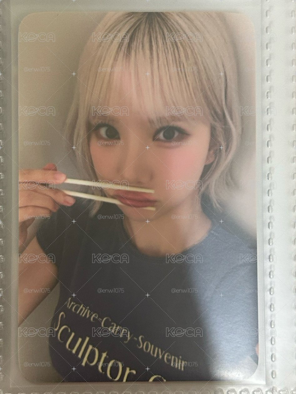 GFRIEND VIVIZ EUNHA 筷子卡🥢