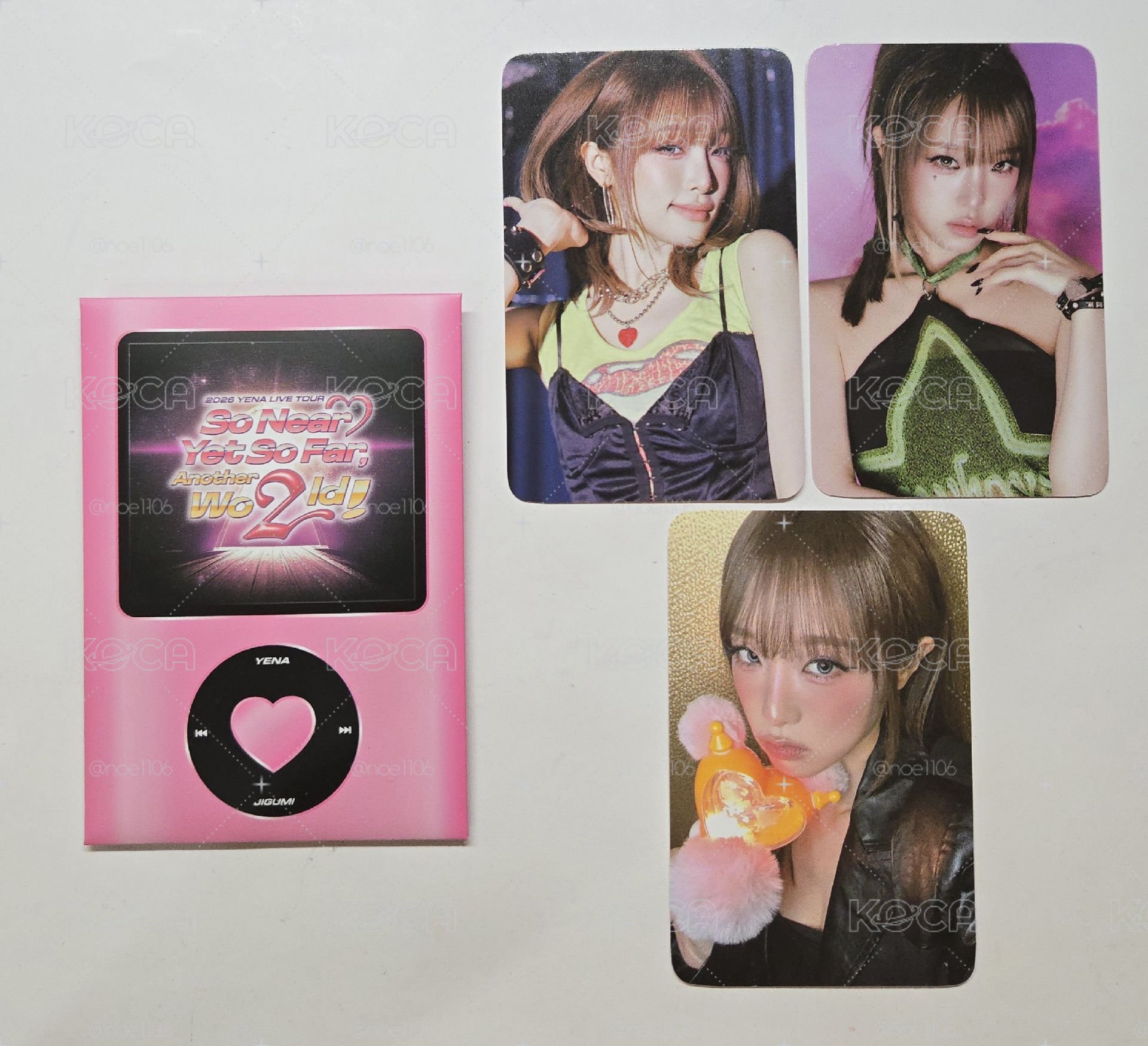 [出售] YENA 2026巡迴 周邊 隨機卡
