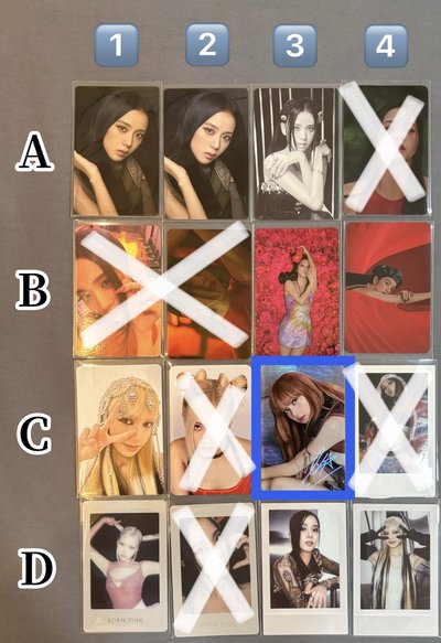 BLACKPINK小卡