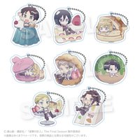 進擊的巨人ふわふわ 甜點ver. 壓克力吊飾