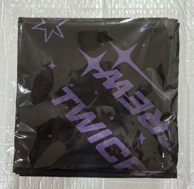 TWICE 25FM方巾