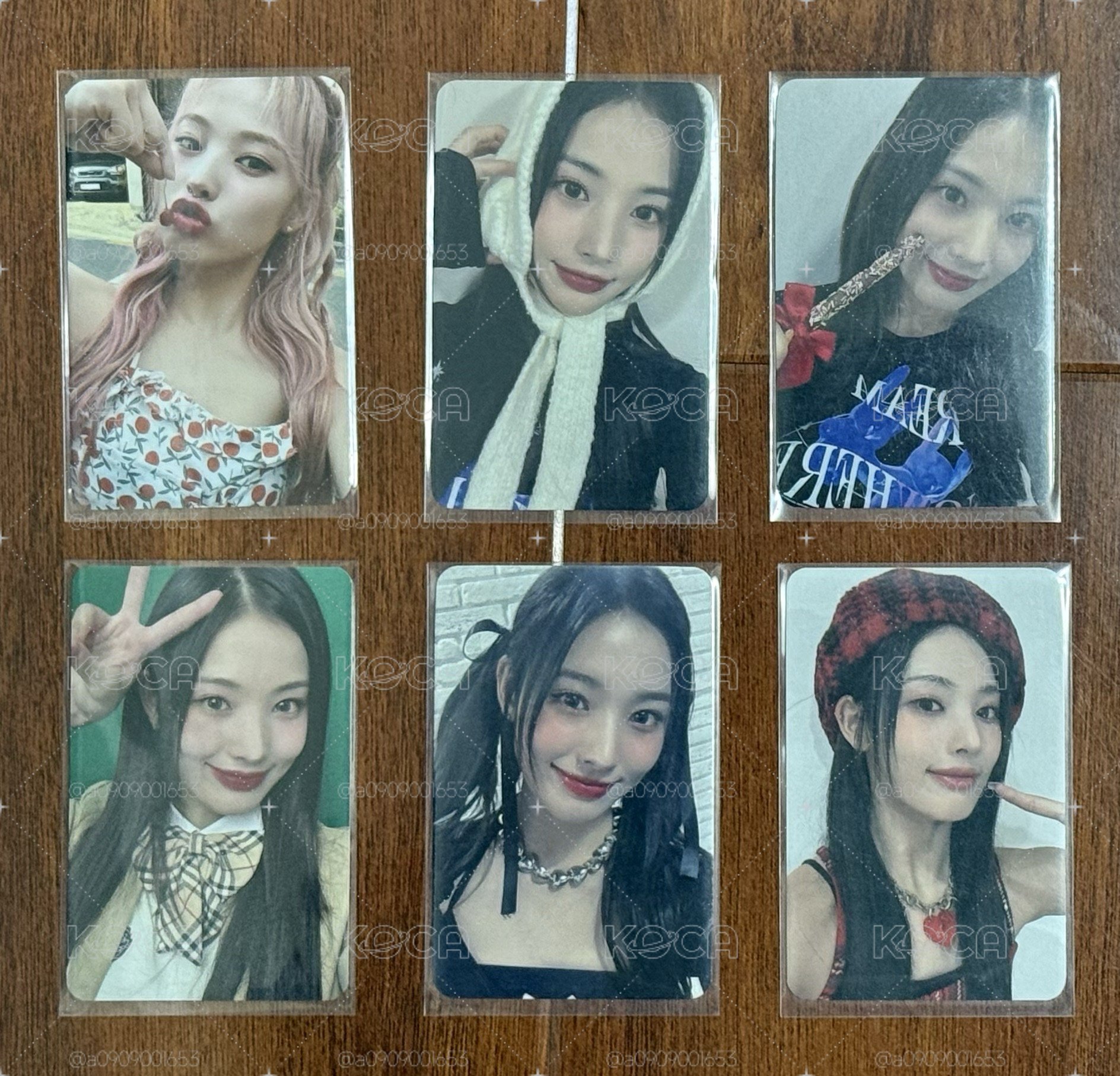 Jinni Jini NMIXX時期 特典 小卡