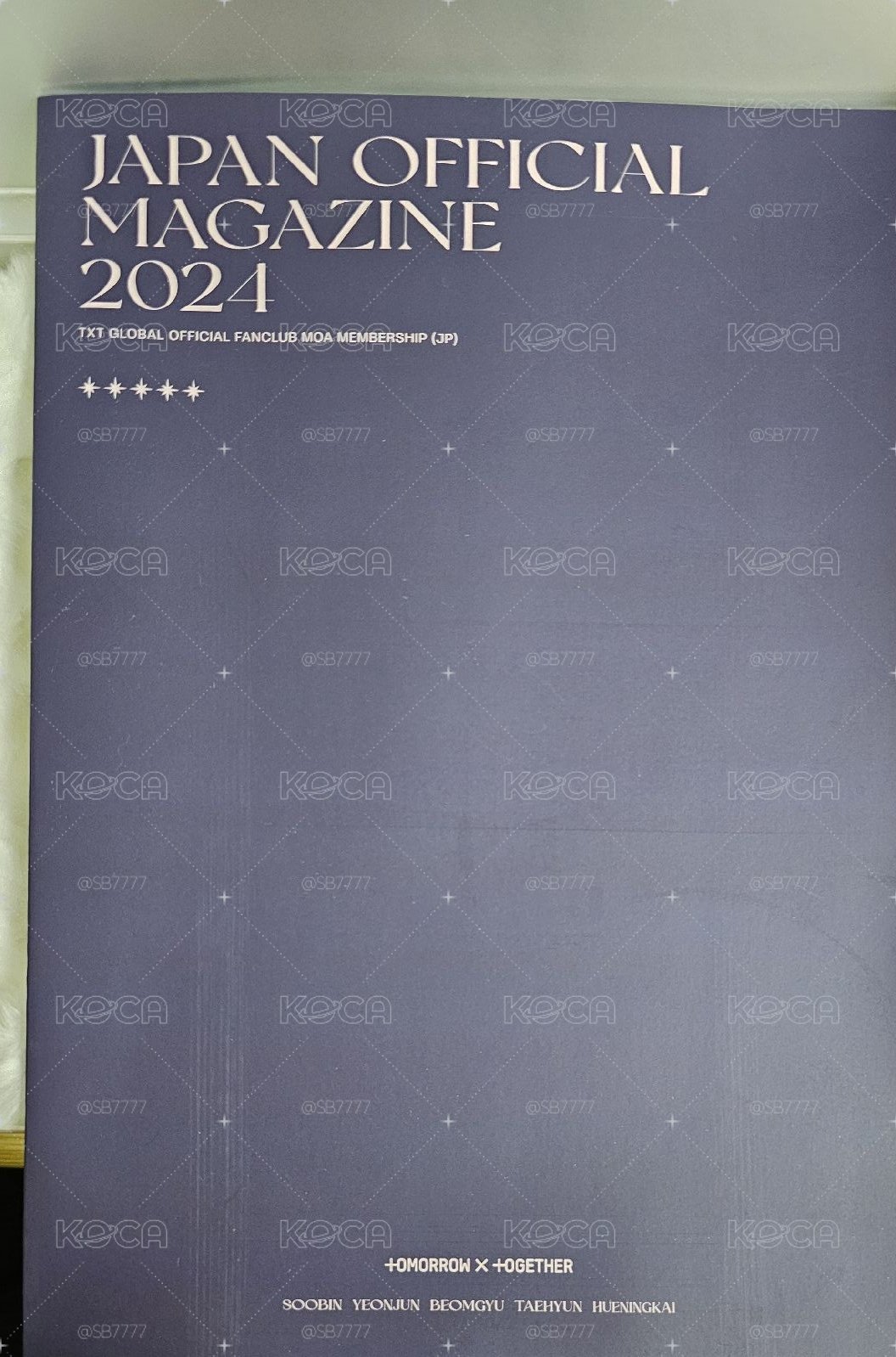 TXT會員塔羅風雜誌+明信片
