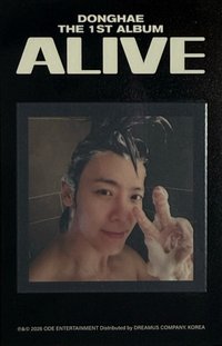 1ST ALBUM ALIVE 專輯卡 泡泡浴卡